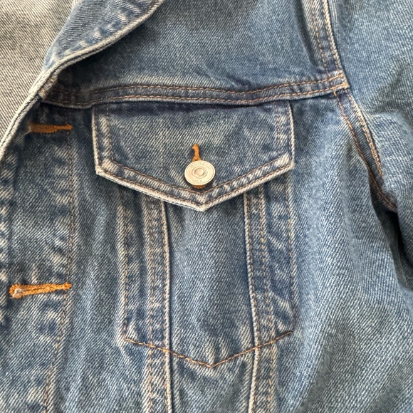 Hudson Classic Trucker Denim Jacket – Size S/M – Medium Blue Tahoe – Like New - Picture 5 of 11